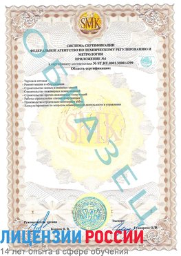 Образец сертификата соответствия (приложение) Солнечная Долина Сертификат ISO 14001